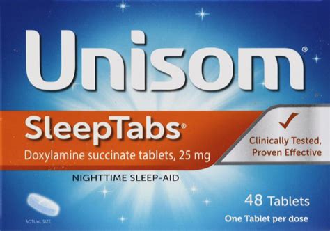 unisom sleep aid dosage